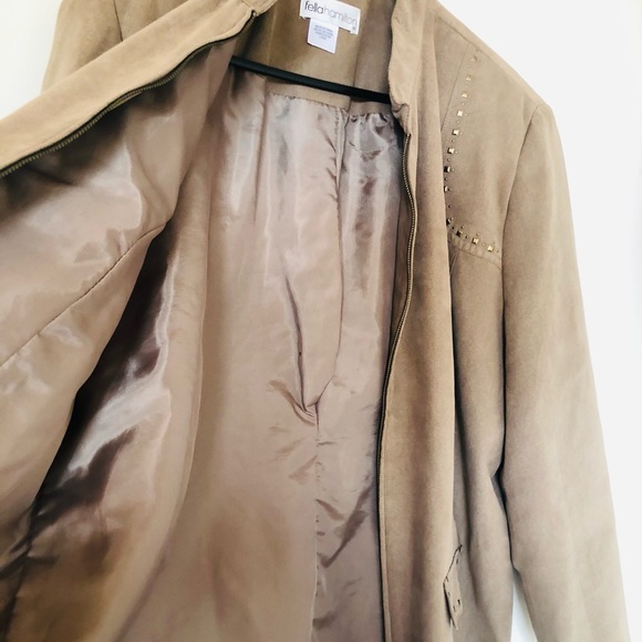 Vintage Fella Hamilton Suede feel Jacket |Size :16 - Picture 5 of 16